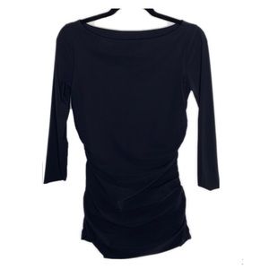 CHIARA BONI Elegant Black Women's Top